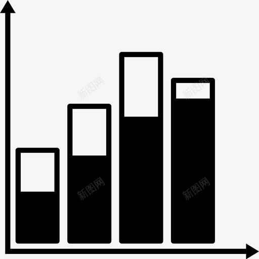 图表跟踪统计图标svg_新图网 https://ixintu.com 信息图表 分析 图表 数据分析 条形图 统计 跟踪