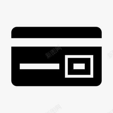 信用卡电子商务支付图标图标