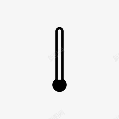 温度计摄氏度气候图标图标