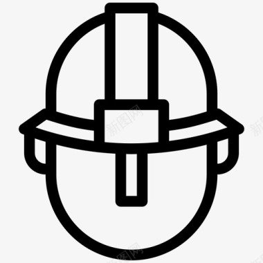 矿工安全防护图标图标