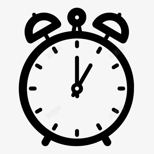 闹钟定时计时器图标svg_新图网 https://ixintu.com 定时 小时 警惕 计时器 起床 醒着 闹钟 闹钟闹钟