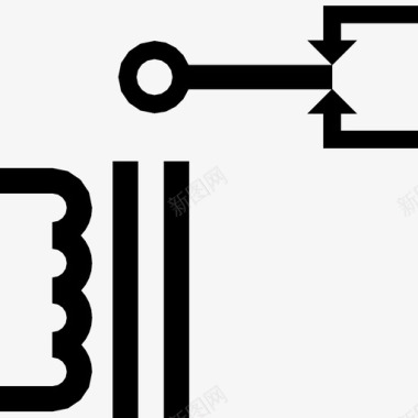 继电器spdt电子电路电子图标图标