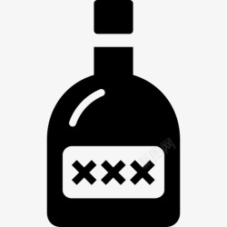 松子罐子私酒威士忌伏特加图标高清图片