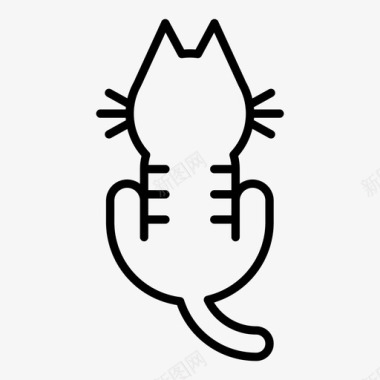 猫宠物小猫图标图标