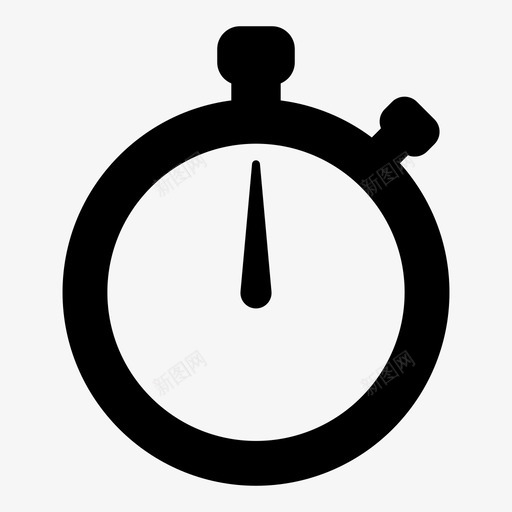 秒表圈计时器计时图标svg_新图网 https://ixintu.com 圈计时器 秒表 计时 跟踪 跟踪时间