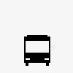 机动车辆公共汽车机动车辆公共交通工具图标高清图片
