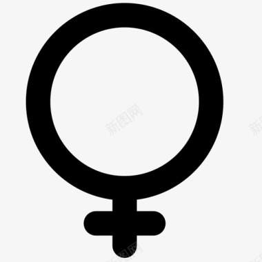 女人性别女孩图标图标