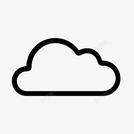 云天气温暖图标svg_新图网 https://ixintu.com 上传 云 保存 在线 基本用户界面 备份 天气 天空 存储 温暖 雾 预报