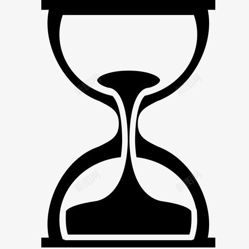 沙漏计时计时器图标svg_新图网 https://ixintu.com 时间快用完了 沙漏 沙钟 计时 计时器 轨道时间