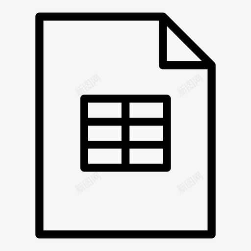 文档xls电子表格图标svg_新图网 https://ixintu.com excel工作表 xls 工作表 数字 文件扩展名 文件格式 文件类型 文件类型行图标 文档 电子表格
