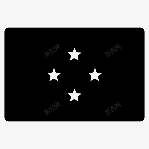 密克罗尼西亚地点国旗图标svg_新图网 https://ixintu.com 世界国旗 国旗 地点 密克罗尼西亚 目的地