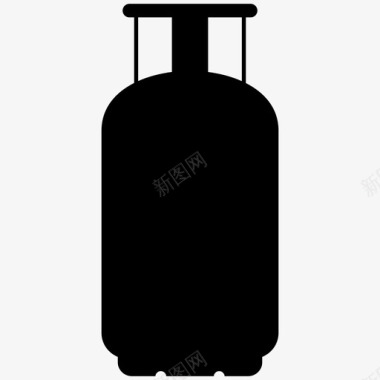 丙烷罐气瓶煤气图标图标