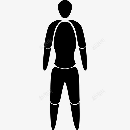 男人腿人图标svg_新图网 https://ixintu.com 人 头 手臂 男人 男孩 腿 身体 身材
