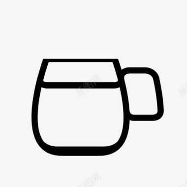 咖啡杯茶热巧克力图标图标