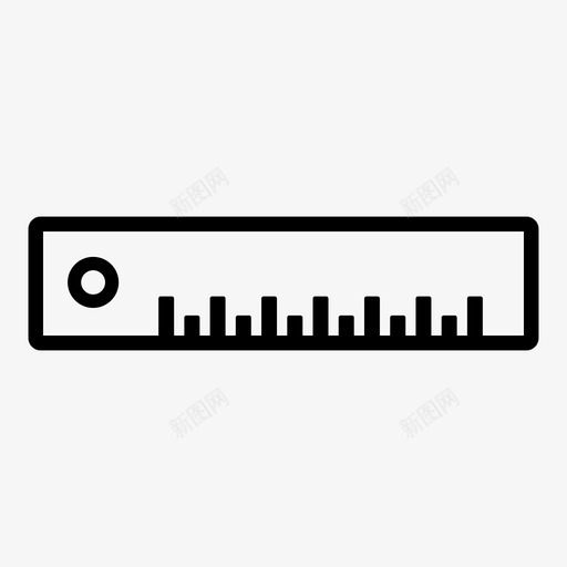 尺子学校测量设备图标svg_新图网 https://ixintu.com 厘米 学习 学校 尺子 工具 教室 测量 测量设备 英寸