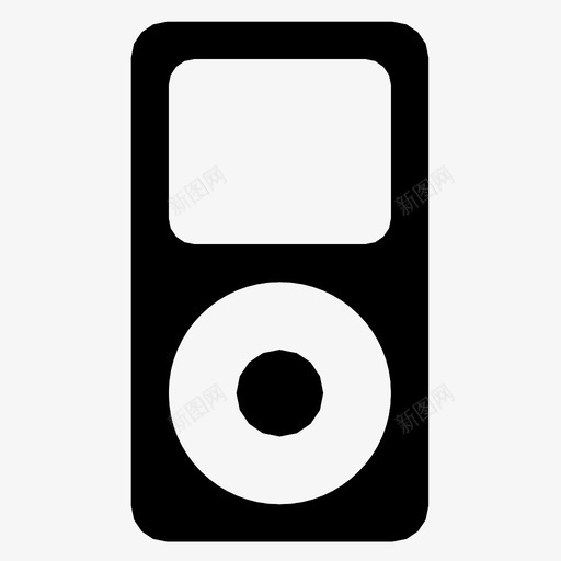 ipod技术声音图标svg_新图网 https://ixintu.com ipod 听 声音 手持设备 技术 电子 苹果 音乐 音乐设备