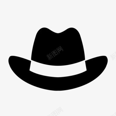 牛仔帽帽子服装图标图标