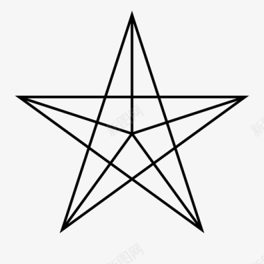 星星图形几何图标图标