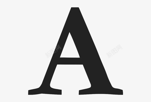 类型字母字体图标svg_新图网 https://ixintu.com 字体 字母 常规 排版 文本 类型