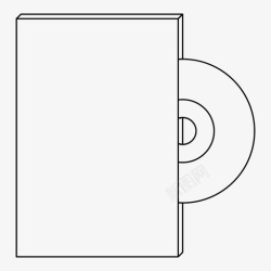 光驱盒dvd胶卷弹出图标高清图片