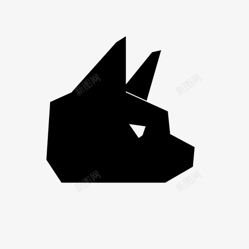 猫动物可爱图标svg_新图网 https://ixintu.com 动物 可爱 头 宠物 猫 老虎 脸