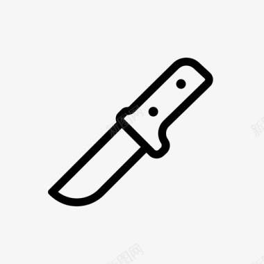 刀工具生存图标图标