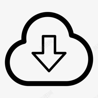 云存储信息图标图标