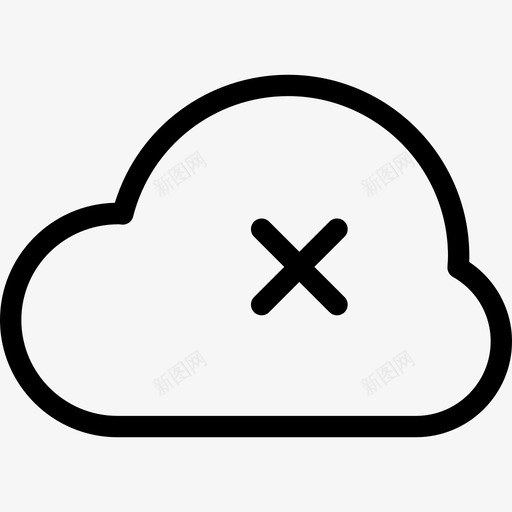 云移除移动性网络图标svg_新图网 https://ixintu.com web 云移除 在线 存储 安全 形状 技术 服务 移动性 网络