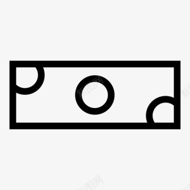 货币银行美元图标图标