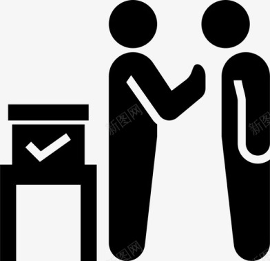选民压制选举排除图标图标