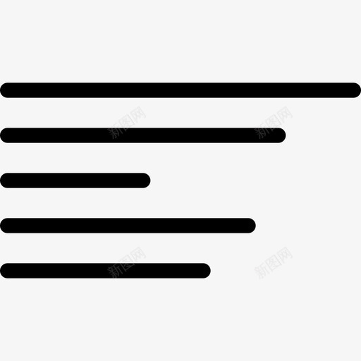 左对齐段落格式文本图标svg_新图网 https://ixintu.com 对齐和段落 左对齐 文本 文本对齐 文本格式 段落对齐 段落格式