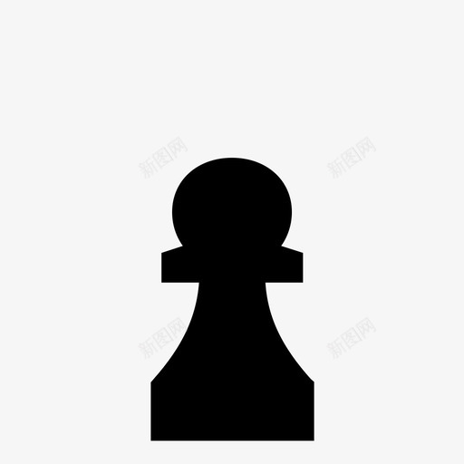 棋子两个棋手逻辑博弈图标svg_新图网 https://ixintu.com 两个棋手 棋子 逻辑博弈
