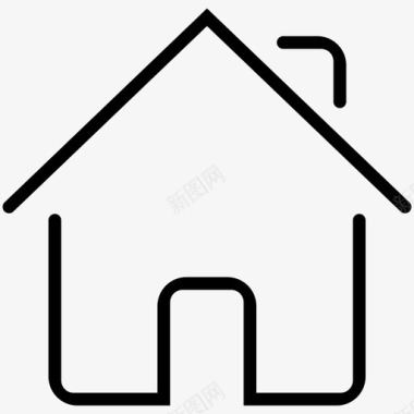 住宅房地产地点图标图标