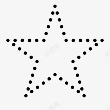 星点几何图标图标
