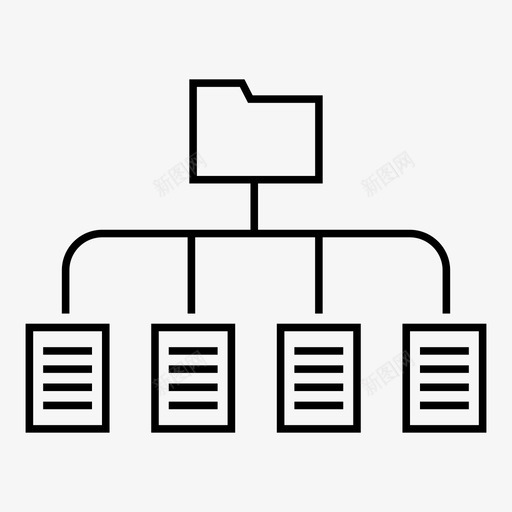 流程图工作流程组织文件图标svg_新图网 https://ixintu.com 作业 图表 工作流程 归档 文件 流程图 组织 组织文件