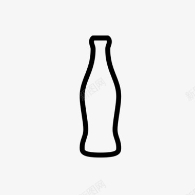 瓶可口可乐空可乐瓶图标图标