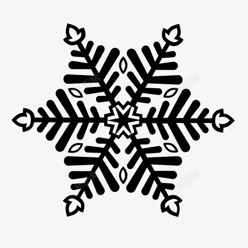雪花白色圣诞节雪人图标svg_新图网 https://ixintu.com 冰 冰冻 几何 暴风雪 水晶 白色圣诞节 雪人 雪花