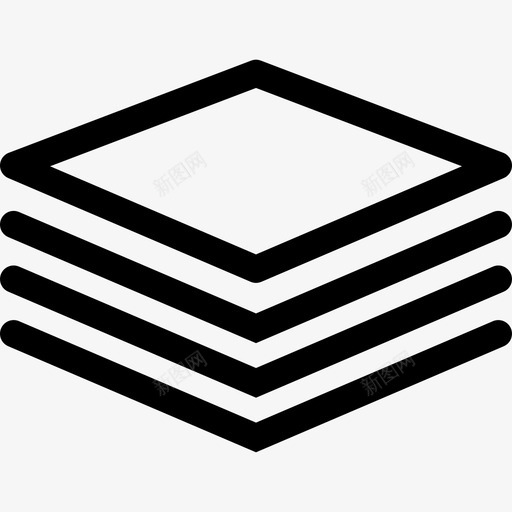 一堆方形的纸工具和用具文具图标svg_新图网 https://ixintu.com 一堆方形的纸 工具和用具 文具