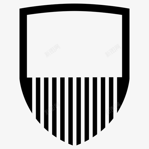 盾保护中世纪盾图标svg_新图网 https://ixintu.com 中世纪盾 保护 带扣 盾 盾徽 防御