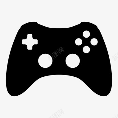 电子游戏控制器游戏杆游戏机图标图标