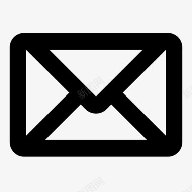 邮件邮政邮资图标图标