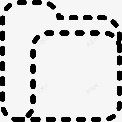 隐藏文件夹不可见线图标svg_新图网 https://ixintu.com 不可见 保存 存储 形状 技术 文件夹 标志 管理 线图标 组织 隐藏文件夹