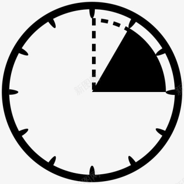 时间安排时间表时间框架图标图标