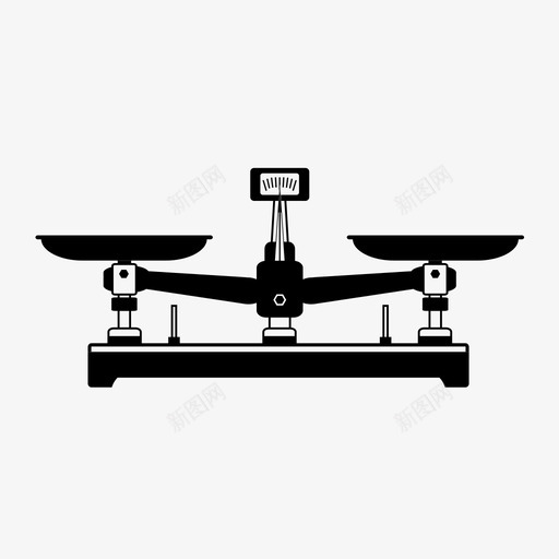 秤比较称重图标svg_新图网 https://ixintu.com 比较 秤 称重 重量 重量分布