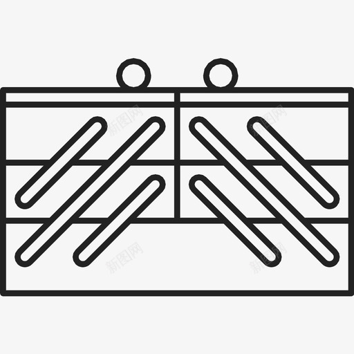 缝纫箱工具针图标svg_新图网 https://ixintu.com 工具 线 缝纫工具 缝纫箱 针