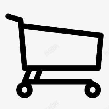 购物车购物者杂货图标图标