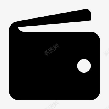 钱包银行身份证图标图标