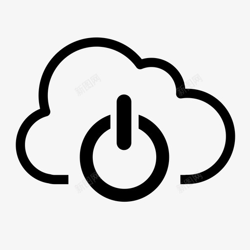 电力云技术云上云下图标svg_新图网 https://ixintu.com 云上 云上云下 云外 云存储 云开闭 云收集 云数据 云电源 云计算 技术 电力云