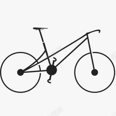 自行车赛车公路自行车图标图标