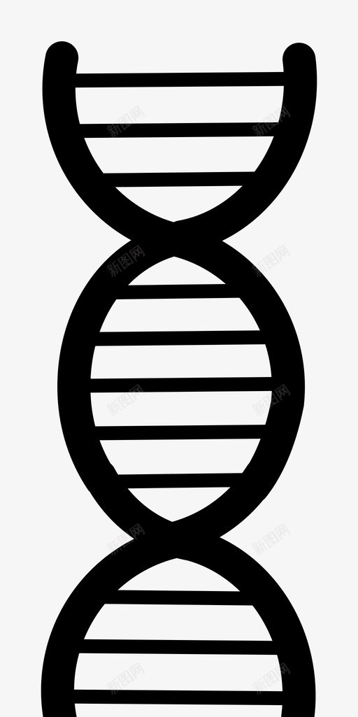 基因组adndna图标svg_新图网 https://ixintu.com adn dna rna 基因 基因组 系谱